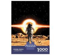 Rompecabezas De 1000 Piezas para Adultos Astronaut on The Mars Rompecabezas para Adultos Juguetes DIY Una Obra De Arte Regalo De Cumpleaños, Regalos, 70x50cm/1000pcs