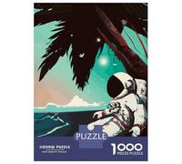Rompecabezas De 1000 Piezas para Adultos Astronaut Pensive Rompecabezas para Adolescentes Juegos Familiares Difícil Difícil Interacción Entre Padres E Hijos 70x50cm/1000pcs