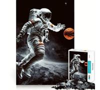 Rompecabezas de 1000 Piezas para Adultos Astronauta,Baloncesto,Espacio,Corte Preciso,Decoración,Concentración,Juego Divertido,Tiempo Libre,Regalo de Cumpleaños,Afición (38x26cm)
