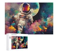 Rompecabezas de 1000 piezas para adultos, astronauta cósmico, aventura, 6, juego familiar, difícil trato, como regalo para toda la familia, 1000 piezas