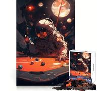 Rompecabezas de 1000 Piezas para Adultos: Astronauta en el Espacio Desarrolla la Memoria, estimula la Memoria, Evita distracciones y es una Sorpresa Festiva (38x52cm)
