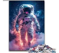 Rompecabezas de 1000 Piezas para Adultos: Astronauta Un desafío para la Mente, Actividad Familiar, decoración del hogar, Regalo navideño tamaño 50x75cm