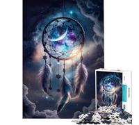 Rompecabezas de 1000 Piezas para Adultos Atrapasueños Destino Aprendizaje Juguetes Educativos Juego Familiar Difícil Regalos de Amigo Invisible (Tamaño 50x75cm)