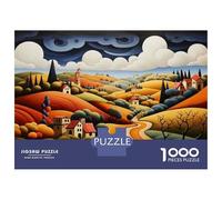 Rompecabezas De 1000 Piezas para Adultos Autumn Landscape Art Print Rompecabezas para Adultos Juegos Relajantes Difícil Oferta Difícil como Regalo para Toda La Familia 38x26cm/1000pcs