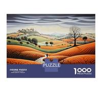 Rompecabezas De 1000 Piezas para Adultos Autumn Landscape with Stone Path Rompecabezas para Adultos Juegos Relajantes Análisis Y Lógica Oferta como Regalos para Toda La Familia 52x38cm/1000pcs