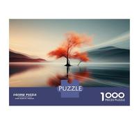 Rompecabezas De 1000 Piezas para Adultos Autumnal Reflections in Nature Rompecabezas para Adultos Juego De Ingenio Desafío Difícil Desafiante De Completar 70x50cm/1000pcs