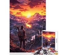 Rompecabezas de 1000 Piezas para Adultos Aventura épica al Atardecer Juguetes antiestrés Regalos para Mujeres y Hombres Juego Educativo difícil y desafiante tamaño 50x75cm