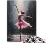 Rompecabezas de 1000 Piezas para Adultos, Bailarina de Ballet, antiestrés, desafío difícil, Adecuado para decoración de Escritorio, 50x75cm
