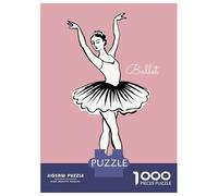 Rompecabezas De 1000 Piezas para Adultos Ballet Dancer in Paris Rompecabezas Juego De Ingenio Carrera De Velocidad De Manos Interacción Entre Padres E Hijos 52x38cm/1000pcs