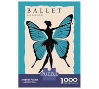 Rompecabezas De 1000 Piezas para Adultos Ballet Les Danseurs Rompecabezas para Adultos Juguetes Antiestrés para La Diversión Familiar Regalos De Cumpleaños Y Únicos 52x38cm/1000pcs