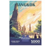 Rompecabezas De 1000 Piezas para Adultos Bangkok Thailand Travel Rompecabezas Juegos Familiares Difícil Difícil Cumpleaños Y Navidad 70x50cm/1000pcs