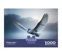 Rompecabezas De 1000 Piezas para Adultos Barn Owl Wall Art Print-1 Rompecabezas para Adultos Juguetes Antiestrés para La Diversión Familiar Actividades Divertidas En Casa 52x38cm/1000pcs