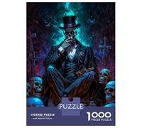 Rompecabezas De 1000 Piezas para Adultos Baron Samedi Rompecabezas para Adolescentes Juguete Decoración De Pared Alivio del Estrés 38x26cm/1000pcs