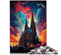 Rompecabezas de 1000 piezas para adultos, basílica de San Esteban, desafiante, difícil, una obra de arte de 19.7 x 29.5 pulgadas para adolescentes mayores de 14 años