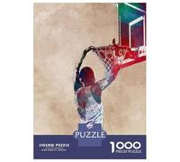 Rompecabezas De 1000 Piezas para Adultos Basketball Sport Rompecabezas Juego Familiar para La Diversión Familiar Oferta como Regalo para Toda La Familia 70x50cm/1000pcs