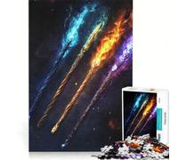 Rompecabezas de 1000 Piezas para Adultos: Bastones Elementales, Juego Imposible, Desestresante Intelectual, Ideal para Decorar el Escritorio 38x26cm