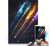 Rompecabezas de 1000 Piezas para Adultos: Bastones elementales, Juego práctico, Mejora la Memoria, Toda la Familia 50x75cm