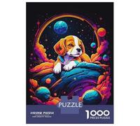 Rompecabezas De 1000 Piezas para Adultos Beagle Puppy Sleeping Rompecabezas para Adultos Juego Familiar Corte De Precisión Cumpleaños Y Navidad 70x50cm/1000pcs