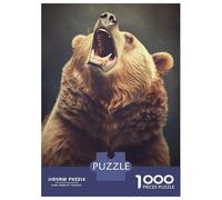 Rompecabezas De 1000 Piezas para Adultos Bear Animals Rompecabezas Juegos Divertidos Vacaciones En Casa Matar El Tiempo Cumpleaños Y Navidad 70x50cm/1000pcs