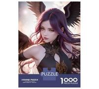 Rompecabezas De 1000 Piezas para Adultos Beautiful Angel Anime Rompecabezas para Adultos Juego De Ingenio Pero Divertido Y Humorístico 38x26cm/1000pcs