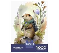 Rompecabezas De 1000 Piezas para Adultos Beaver Wild Animal Rompecabezas para Adultos Juegos De Relajación Desafío Difícil Ayuda A Ejercitar El Cerebro 70x50cm/1000pcs