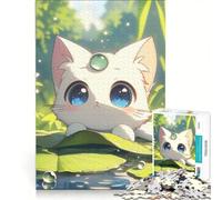 Rompecabezas de 1000 Piezas para Adultos: Bebé, Gato, mar, Rosa, Burbujas Juegos Divertidos, interacción Entre Padres e Hijos, Regalo de Juego desafiante 50x75cm