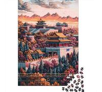 Rompecabezas De 1000 Piezas para Adultos Beijing's Forbidden City Scenery Rompecabezas para Adultos Juego Familiar Análisis Y Lógica Cumpleaños Y Navidad 70x50cm/1000pcs