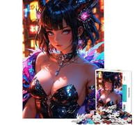 Rompecabezas de 1000 Piezas para Adultos Belleza besada por un Demonio Rompecabezas para Adolescentes Juego Familiar Carrera de Velocidad Manual Interacción Entre Padres e Hijos (Tamaño 38x52cm)