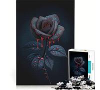 Rompecabezas de 1000 Piezas para Adultos, Belleza Oscura, Juegos Educativos, Entrena tu Cerebro y Manos, Colección de Artistas, Bellas Artes 38x52cm