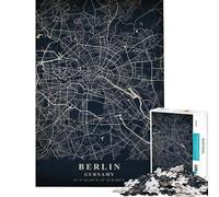 Rompecabezas de 1000 Piezas para Adultos Berlín Alemania Rompecabezas para Adultos análisis y lógica difícil y desafiante Juego Educativo Familiar 38x52cm