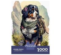 Rompecabezas De 1000 Piezas para Adultos Bernese Mountain Dog Rompecabezas para Adultos Juegos Relajantes Análisis Y Lógica Oferta como Regalos para Toda La Familia 70x50cm/1000pcs