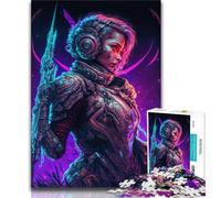 Rompecabezas de 1000 Piezas para Adultos, Blade Queen, para Adolescentes, Juguetes de Entretenimiento Familiar con póster y Hoja de Trivia a Juego (tamaño 75x50cm)