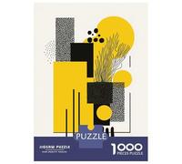 Rompecabezas De 1000 Piezas Para Adultos Bold Yellow & Black Geometric Abstract Minimalist Art Rompecabezas Para Adultos Juegos Relajantes Análisis Y Lógica Oferta Como Regalos Para Toda La Familia 38