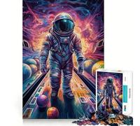 Rompecabezas de 1000 Piezas para Adultos Bolos,Astronauta,Planetas,Decoración,Actividad Cerebral,Diversión,Momentos acogedores,Regalo Festivo para el Ocio 38x26cm