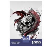 Rompecabezas De 1000 Piezas para Adultos Bones of The Fire Breather Rompecabezas Juego Familiar para La Diversión Familiar Oferta como Regalo para Toda La Familia 52x38cm/1000pcs