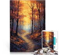 Rompecabezas de 1000 Piezas para Adultos Bosque místico Encantado Juegos Divertidos para la Familia Decoración 38x26cm