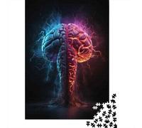 Rompecabezas De 1000 Piezas para Adultos Brain Energy Balance Understanding Mental Health Rompecabezas para Adultos Juegos Familiares Una Obra De Arte Ayuda A Ejercitar El Cerebro 70x50cm/1000pcs