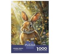 Rompecabezas De 1000 Piezas para Adultos Bunny in Bloom-3 Rompecabezas Juegos Familiares Difícil Difícil Cumpleaños Y Navidad 52x38cm/1000pcs