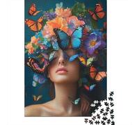 Rompecabezas De 1000 Piezas para Adultos Butterfly Dreams Fantasy Art Rompecabezas para Adultos Juego Familiar Análisis Y Lógica Cumpleaños Y Navidad 38x26cm/1000pcs