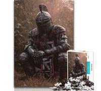 Rompecabezas de 1000 Piezas para Adultos Caballero Guerrero de fantasía 1000 Piezas para Adolescentes desafiantes Juegos Familiares Juguete de Bricolaje para decoración de Pared del hogar Regalos