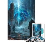 Rompecabezas de 1000 Piezas para Adultos Caballeros Templarios Ideal para cumpleaños Navidad decoración del hogar y Juegos relajantes para Mayores de 14 años (50x75cm)