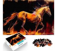 Rompecabezas de 1000 Piezas para Adultos Caballo de fantasía Hecho de cartón para Mayores de 14 años Matar el Tiempo en Vacaciones en casa Ideas de Regalos tamaño：26x38cm/10.24x14.96pulgada