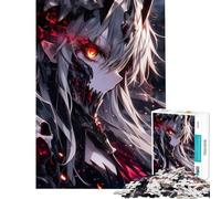 Rompecabezas de 1000 Piezas para Adultos Calavera Muerte Chica Anime Un Reto para completar Pero Divertido y entretenido Juegos relajantes para Mayores de 14 años 38x52cm