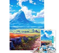 Rompecabezas de 1000 Piezas para Adultos Camino a la Naturaleza Ayuda a ejercitar el Cerebro Decoración para el hogar Juego práctico para Mayores de 14 años (50x75cm)