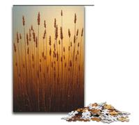Rompecabezas de 1000 Piezas para Adultos Cañas en otoño de Madera desafiante 1000 Piezas (38 x 26 cm)