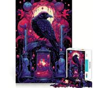 Rompecabezas de 1000 Piezas para Adultos Caos Creativo,Corte preciso,decoración,Juguete para Entrenar el Pensamiento,Juego de Ocio,Regalo Festivo (38x52cm)