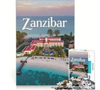 Rompecabezas de 1000 Piezas para Adultos Cap Sur Zanzíbar, Juegos Familiares, para Pasar el Tiempo en Vacaciones, cumpleaños y Navidad 50x75cm