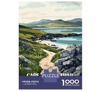 Rompecabezas De 1000 Piezas para Adultos Cape Wrath Trail Scotland Landscape Art Rompecabezas para Adolescentes Juego Familiar Desafío Difícil Gran Regalo para Jugar 52x38cm/1000pcs