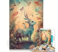 Rompecabezas de 1000 Piezas para Adultos caprichoso soñador Adorable Querido Juguete Educativo difícil y desafiante Lista de Deseos con Papá Noel 50x75cm
