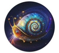 Rompecabezas de 1000 Piezas para Adultos: Caracol galáctico. Rompecabezas de 1000 Piezas divertirse en Familia en Navidad, Acción de Gracias, cumpleaños y Pascua (67,5 x 67,5 cm).